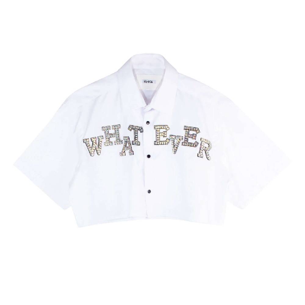 NIL+MON Crop Shirt "Whatever"