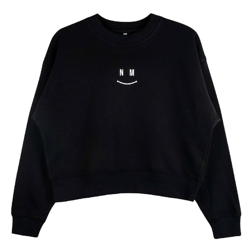 NIL+MON Crop Sweatshirt "Smile"