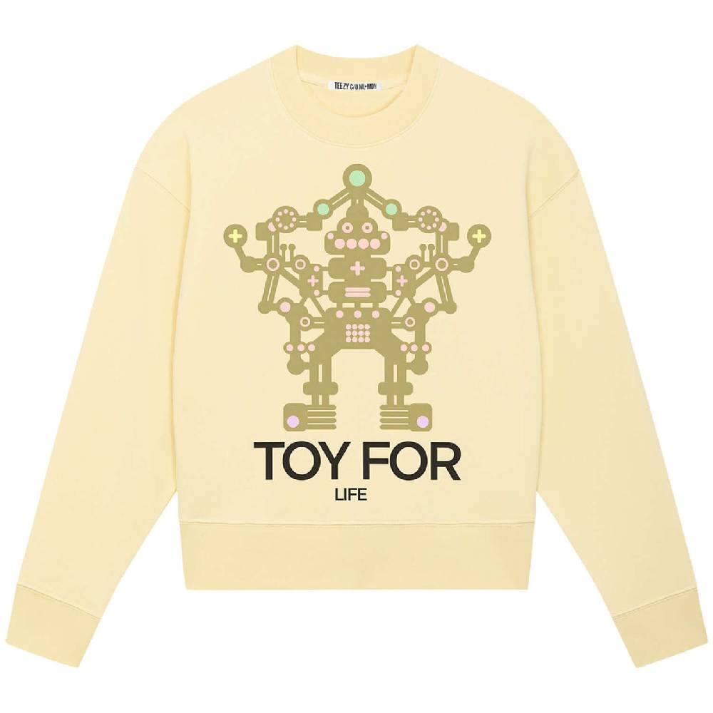 NIL+MON Crop Sweatshirt "TZ Toy"