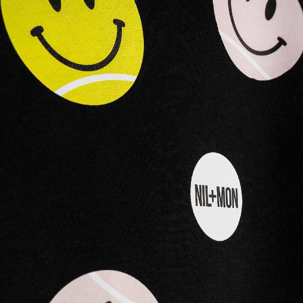 NIL+MON Crop Zip Hoodie "T-Ball"