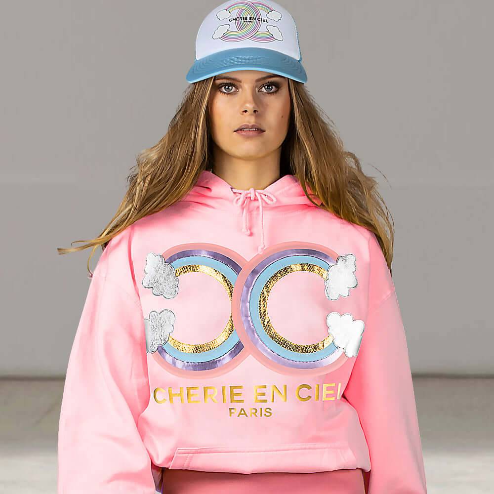 NIL+MON Hoodie "Cherie En Ciel"