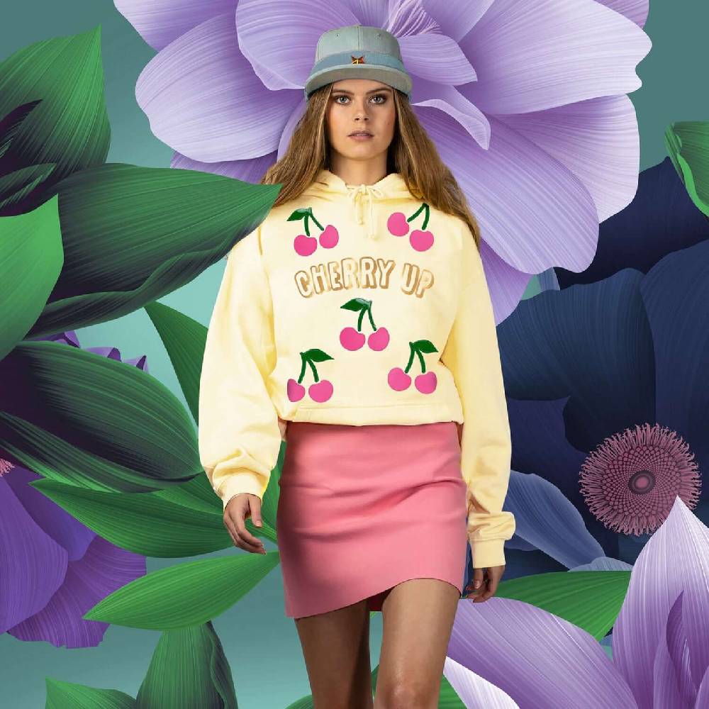 NIL+MON Hoodie "Cherry Up"