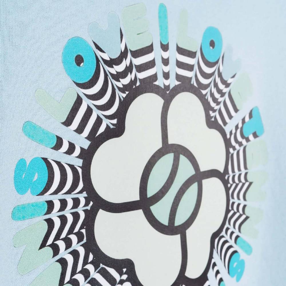 NIL+MON Hoodie "Circle Blue"