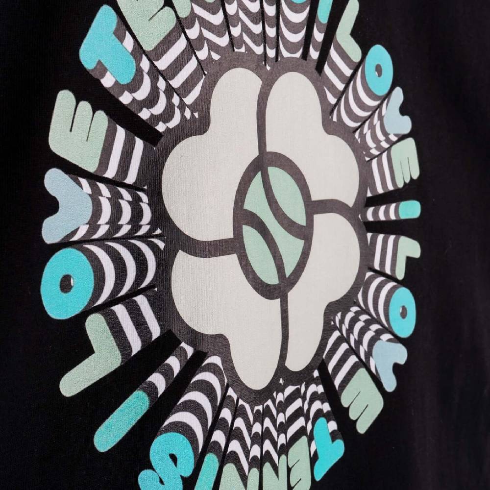 NIL+MON Hoodie "Circle Blue"