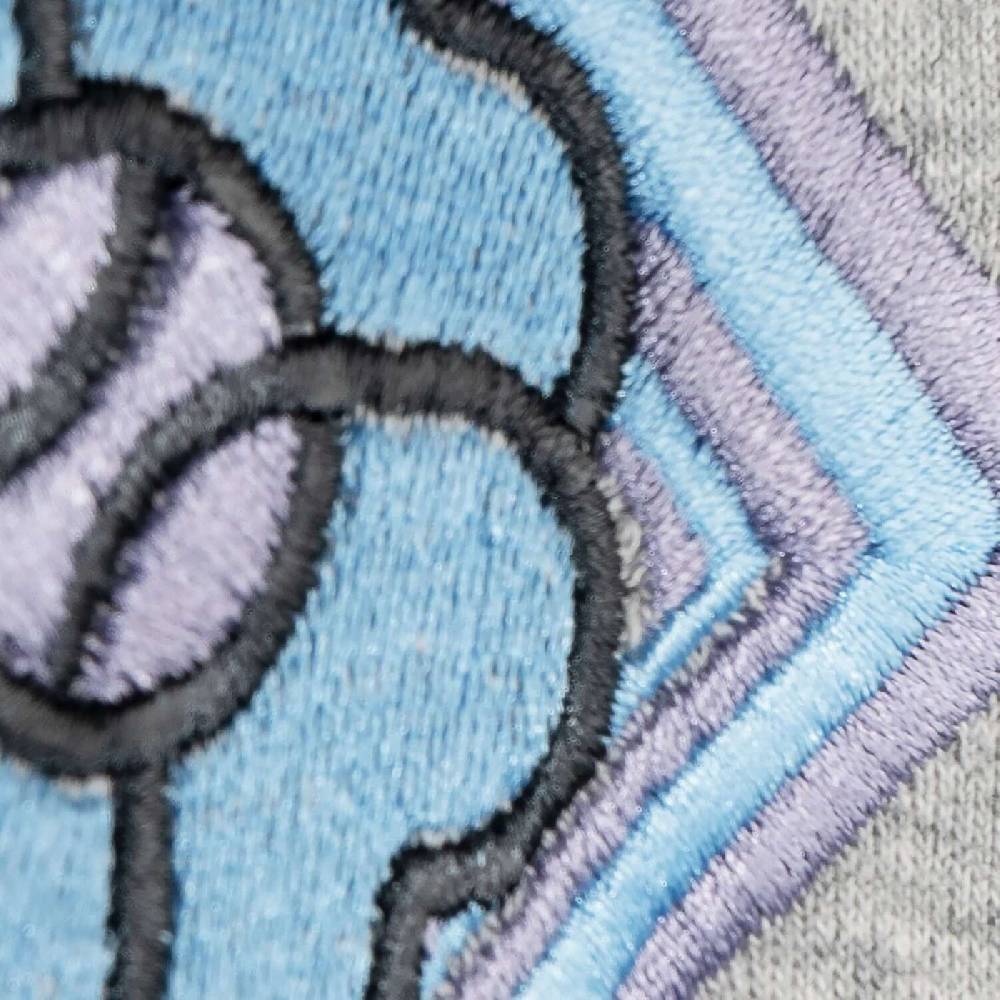 NIL+MON Hoodie "Clover Blue"