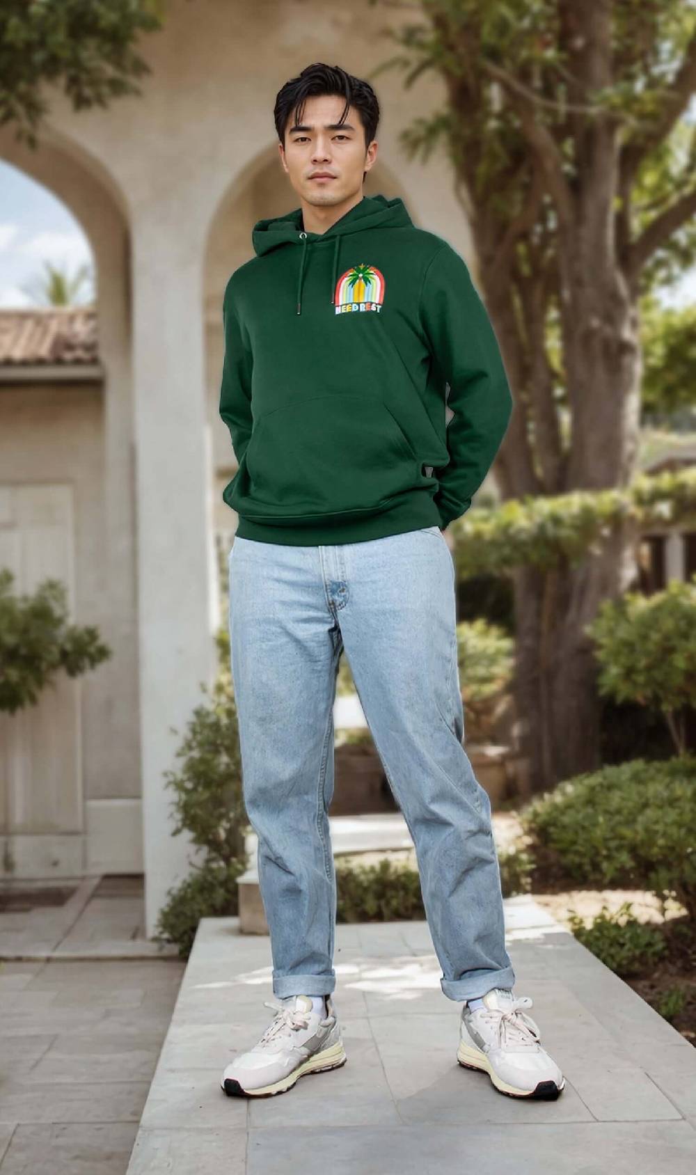 NIL+MON Hoodie "Need Rest"