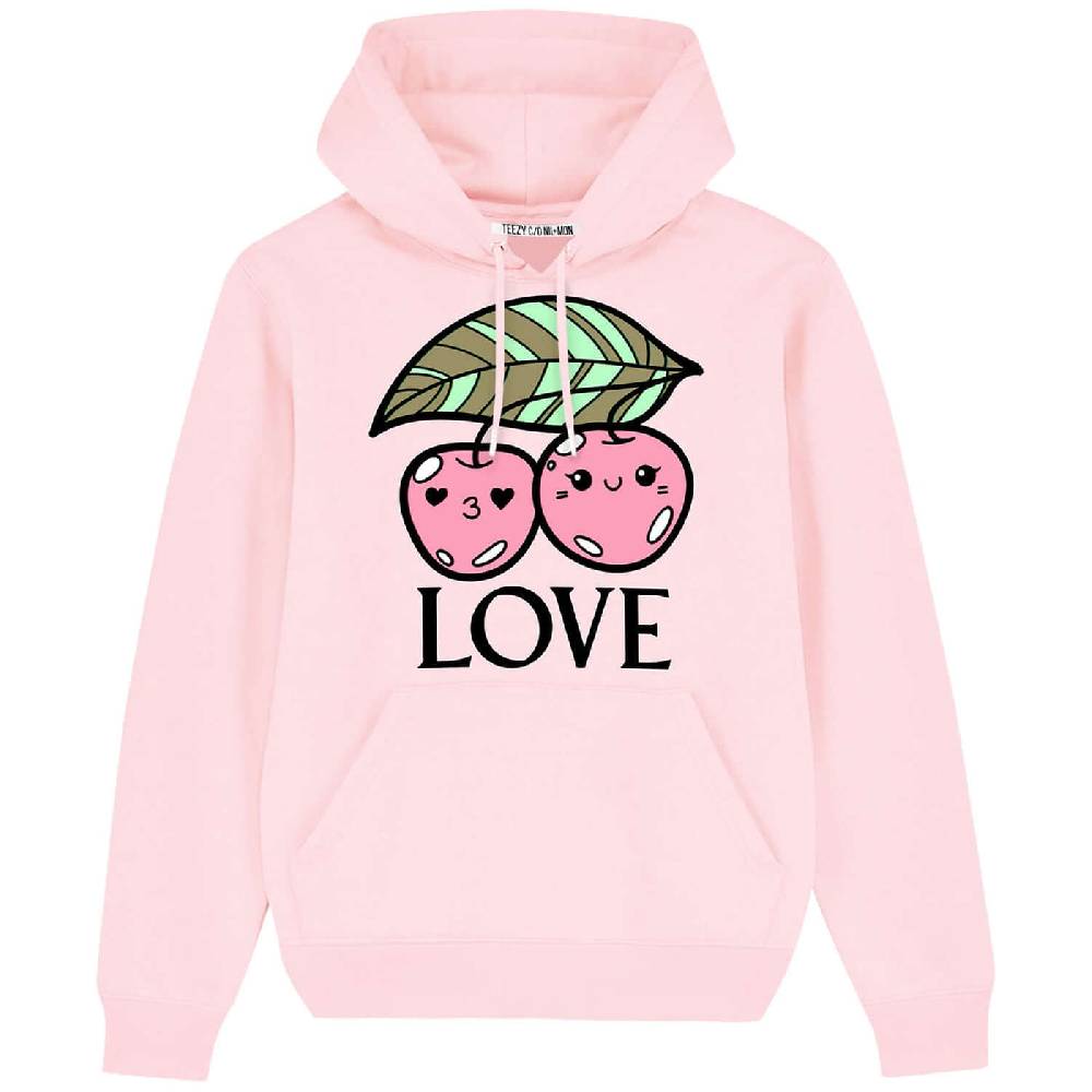 NIL+MON Hoodie "TZ Cherry"