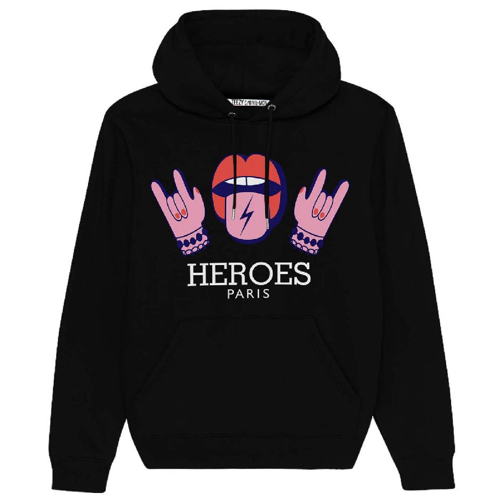 NIL+MON Hoodie "TZ Heroes Lips"