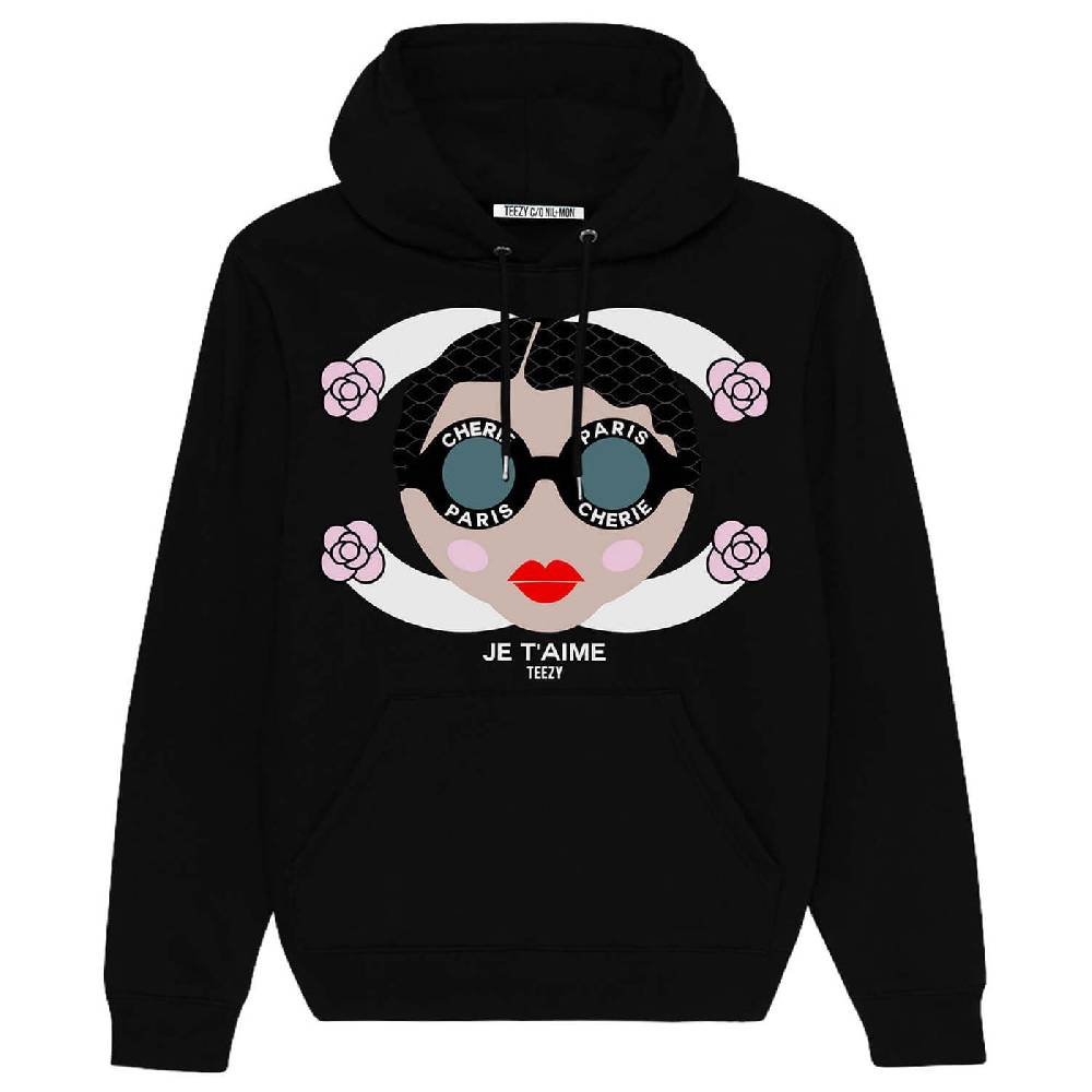 NIL+MON Hoodie "TZ Je T'aime"
