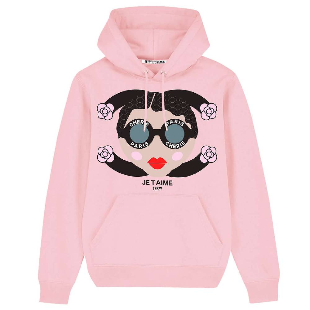 NIL+MON Hoodie "TZ Je T'aime"