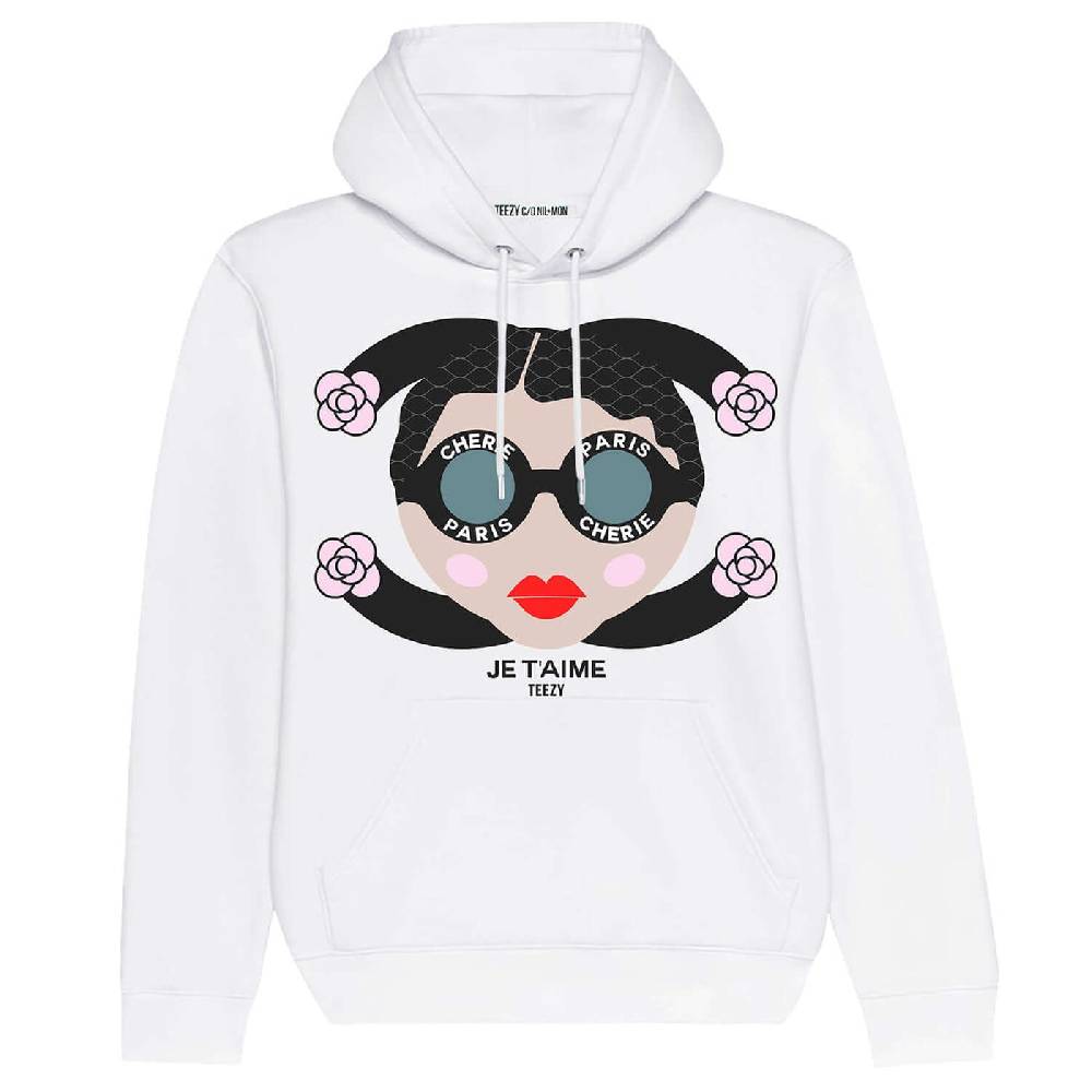 NIL+MON Hoodie "TZ Je T'aime"