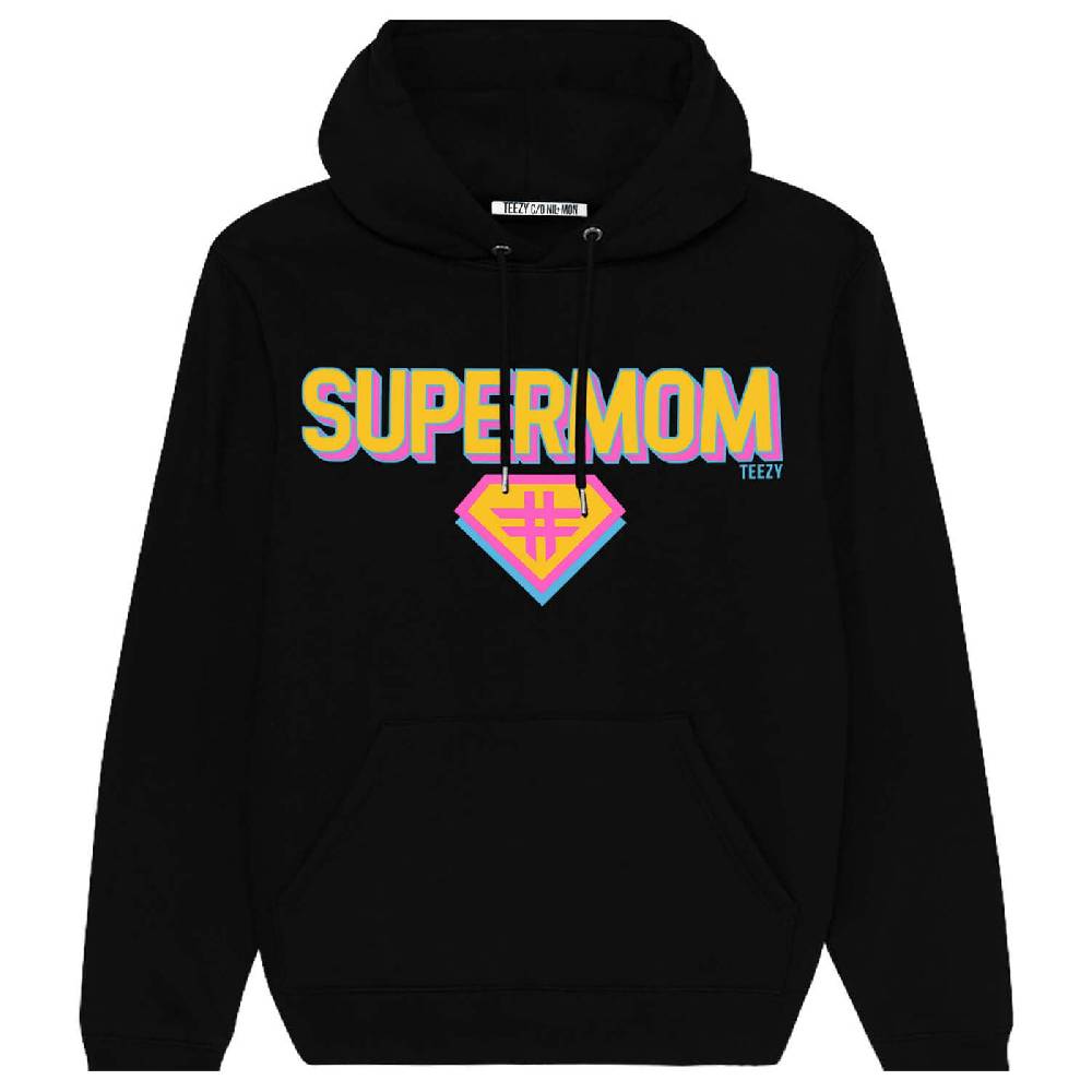 NIL+MON Hoodie "TZ Supermom"