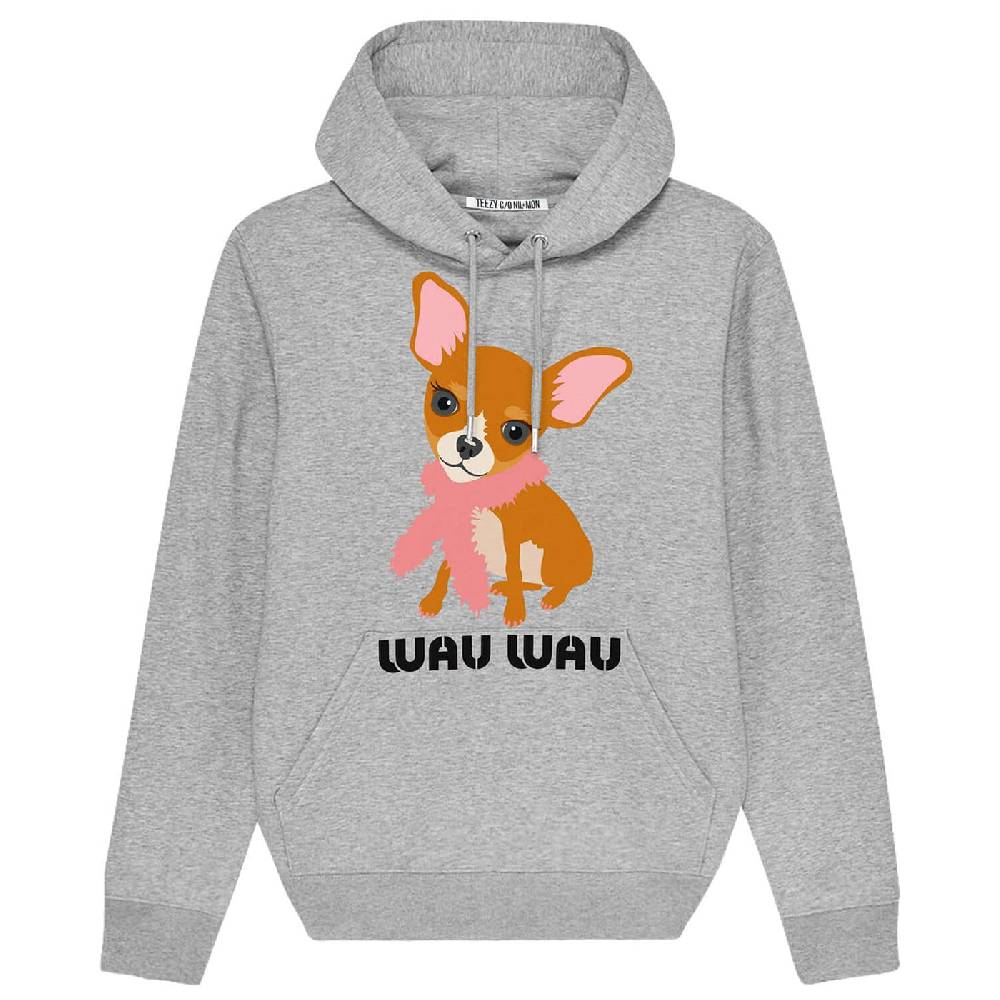 NIL+MON Hoodie "TZ Wau Brown"