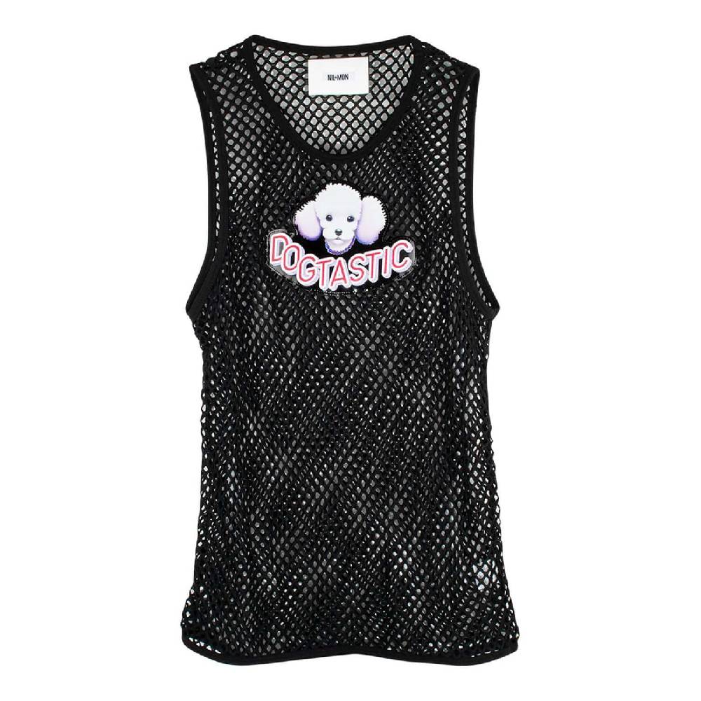 NIL+MON Mesh Tank "Dogtastic"
