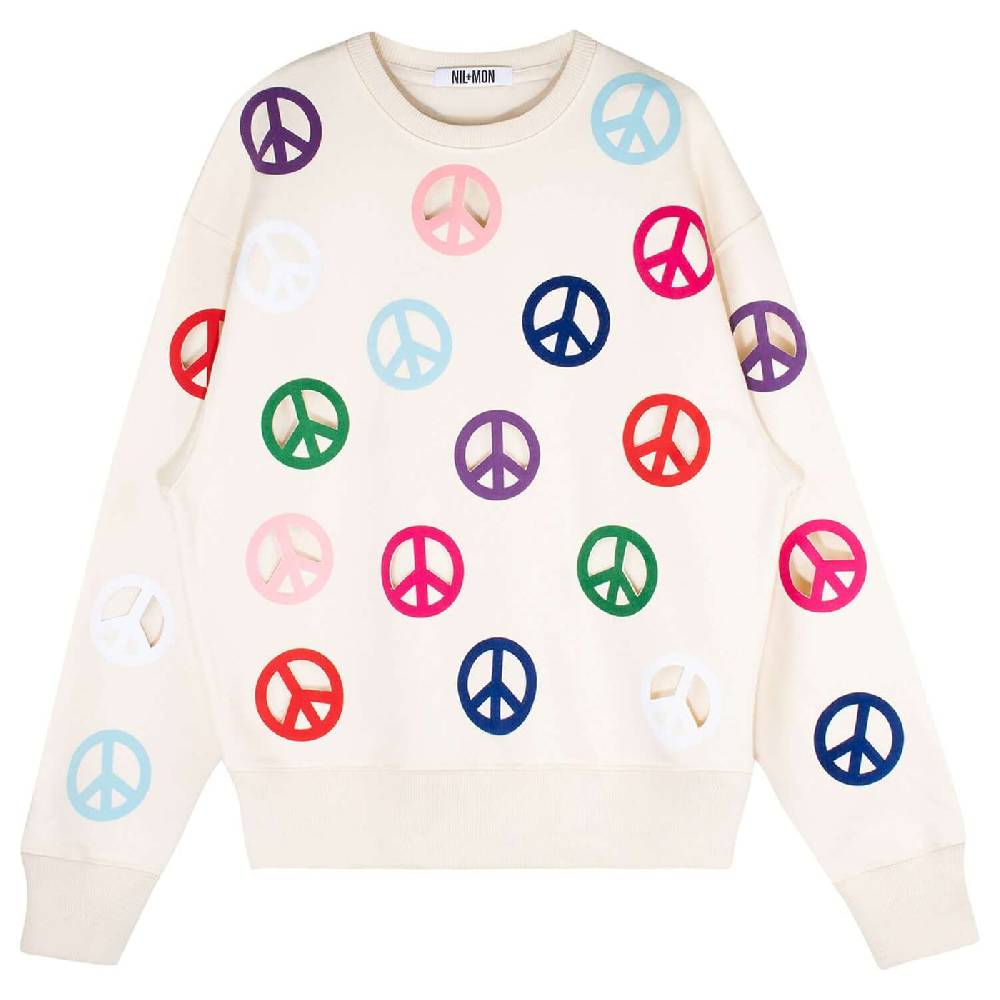 NIL+MON Oversize Sweat "Peace"