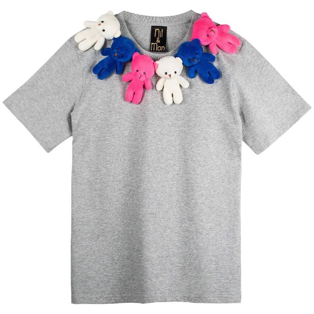 NIL+MON Oversize Tee "Bears"