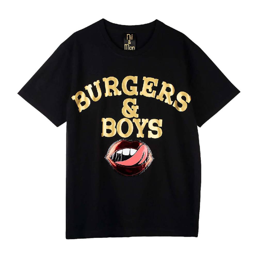 NIL+MON Oversize Tee "Boys & B."