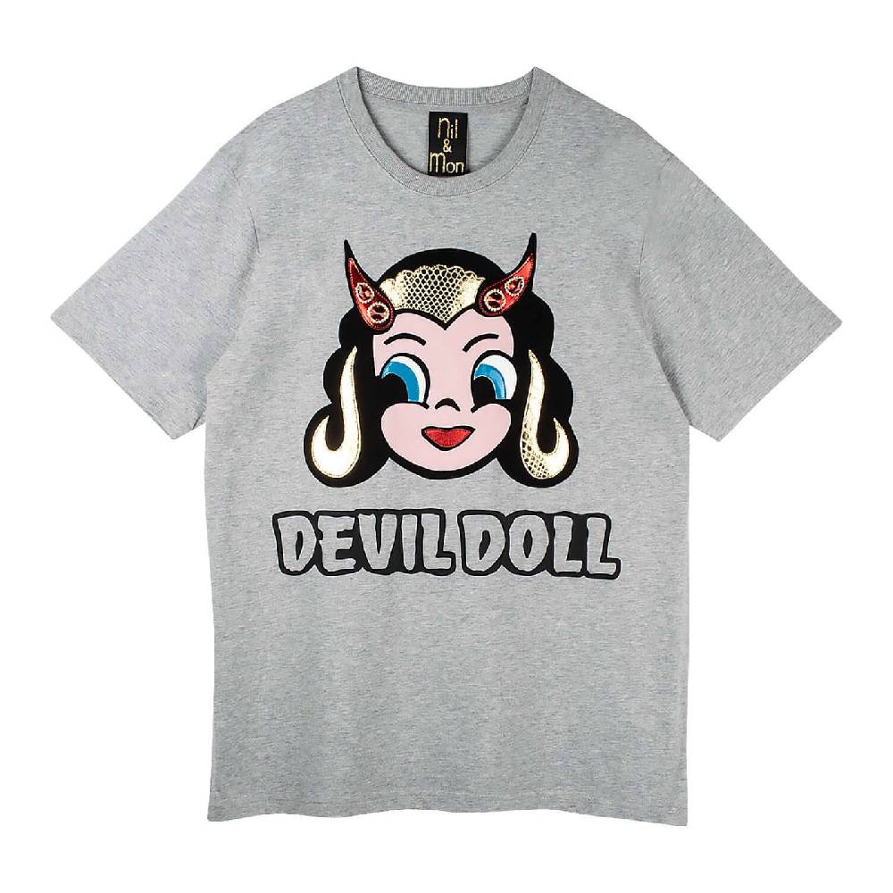 NIL+MON Oversize Tee "Devil Doll"