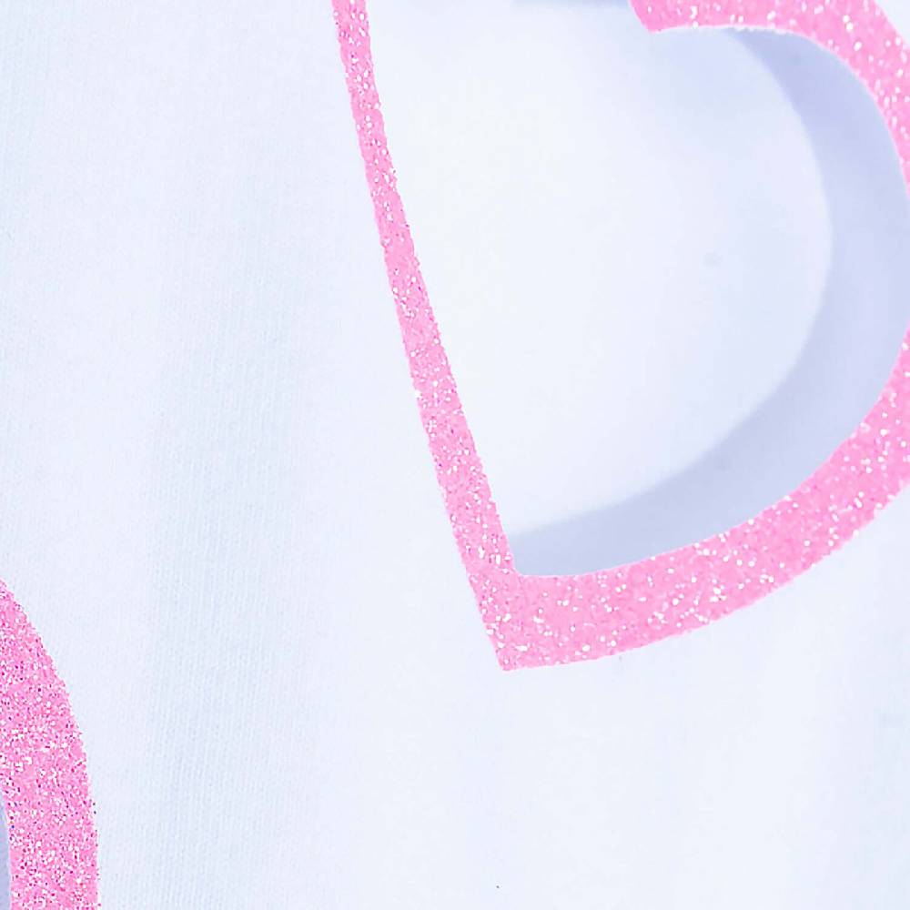 NIL+MON Oversize Tee "Flying Hearts"