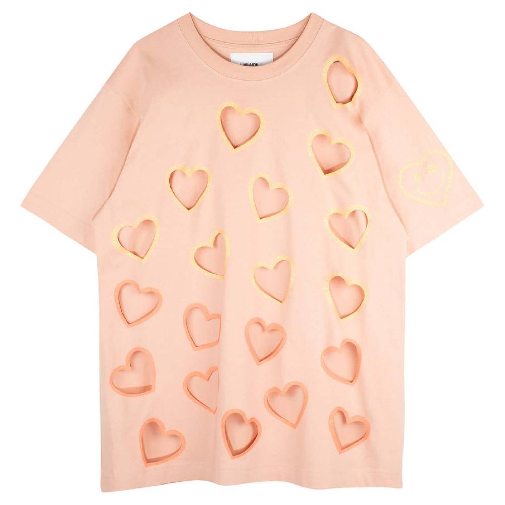 NIL+MON Oversize Tee "Flying Hearts"