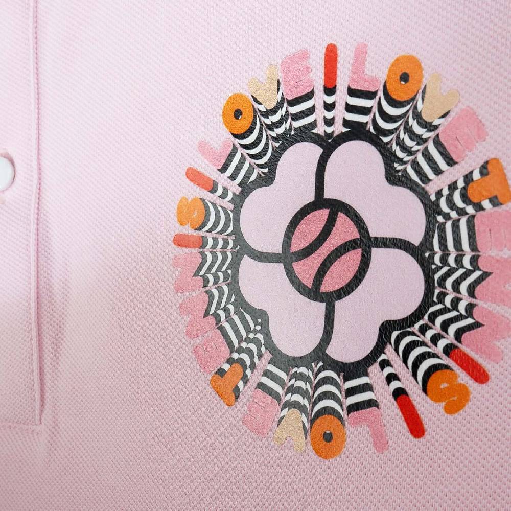 NIL+MON Polo Shirt "Circle Rose"
