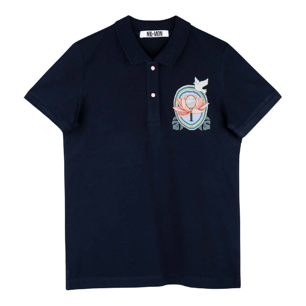 NIL+MON Polo Shirt "Dove"