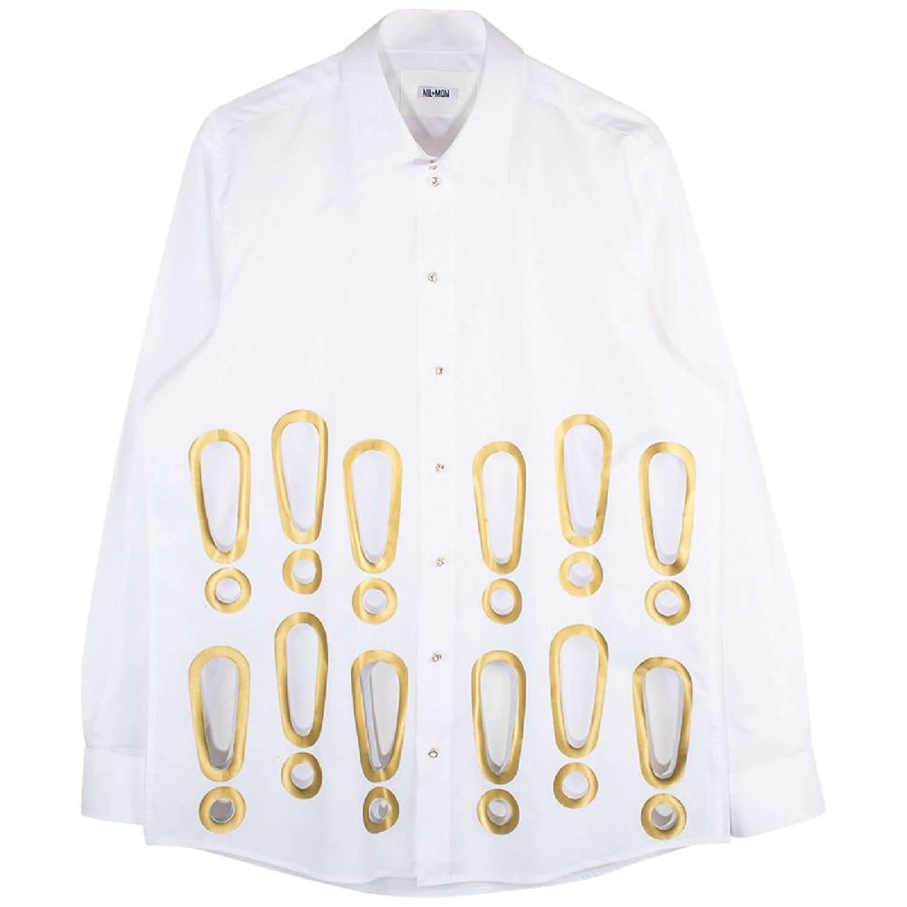 NIL+MON Shirt "Golden Bang"