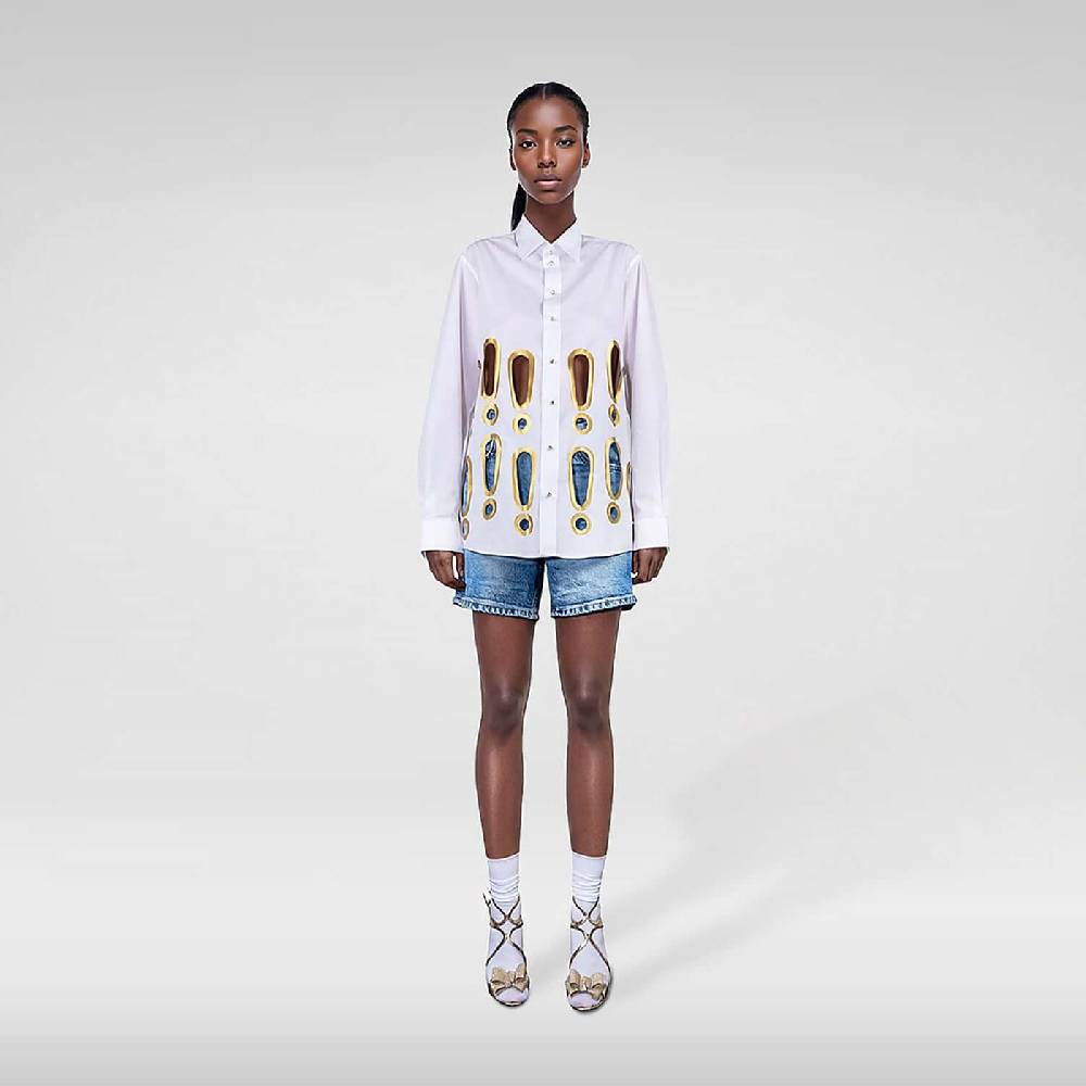 NIL+MON Shirt "Golden Bang"