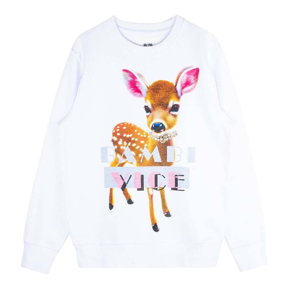 NIL+MON Sweatshirt "Bambi Vice"