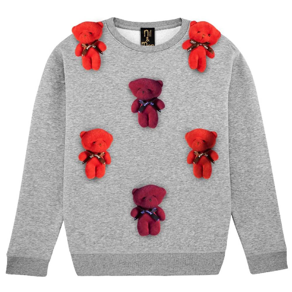 NIL+MON Sweatshirt "Beary Babies"