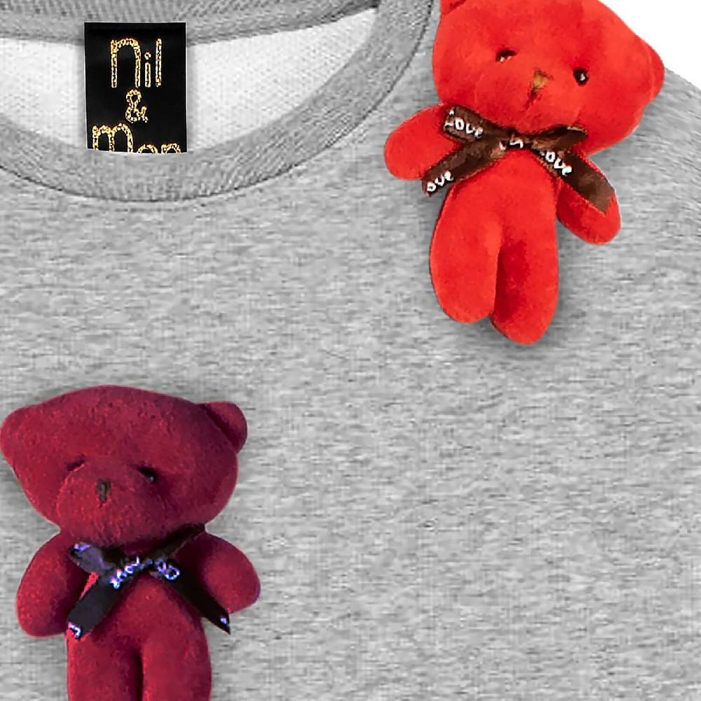 NIL+MON Sweatshirt "Beary Babies"