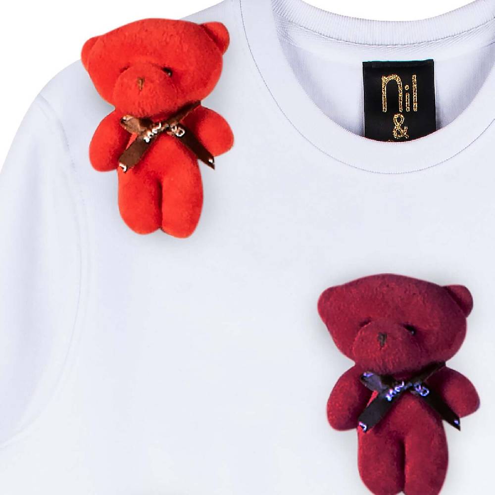 NIL+MON Sweatshirt "Beary Babies"