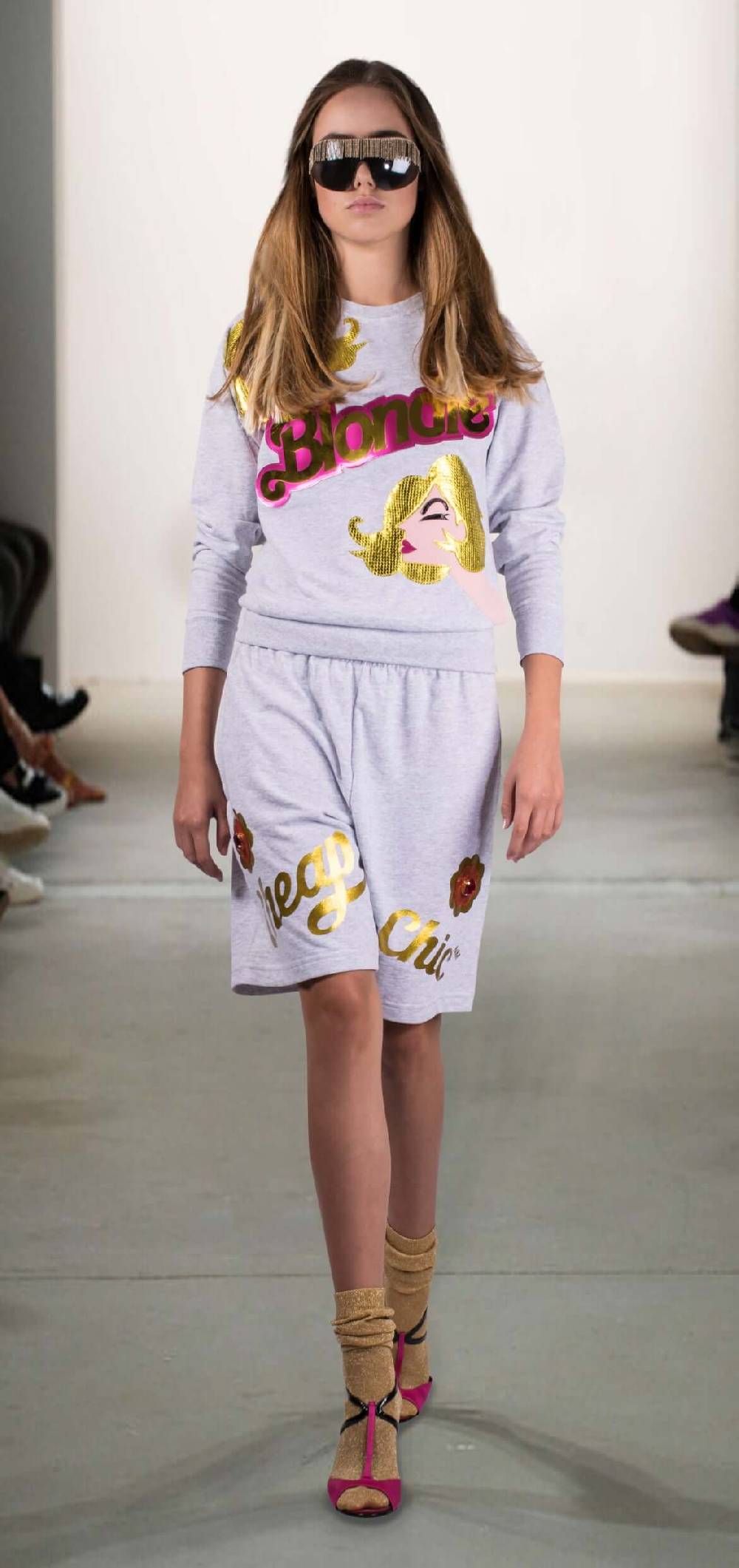 NIL+MON Sweatshirt "Blondie Girl"