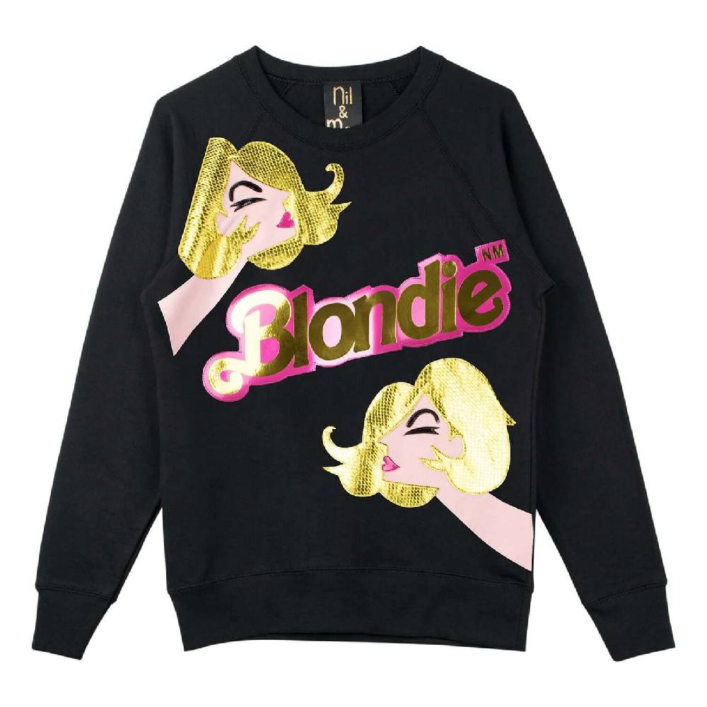 NIL+MON Sweatshirt "Blondie Girl"