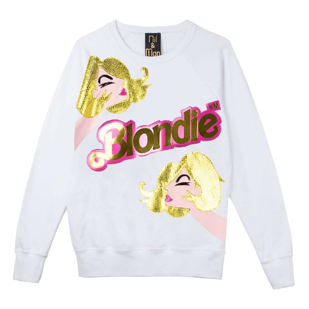 NIL+MON Sweatshirt "Blondie Girl"
