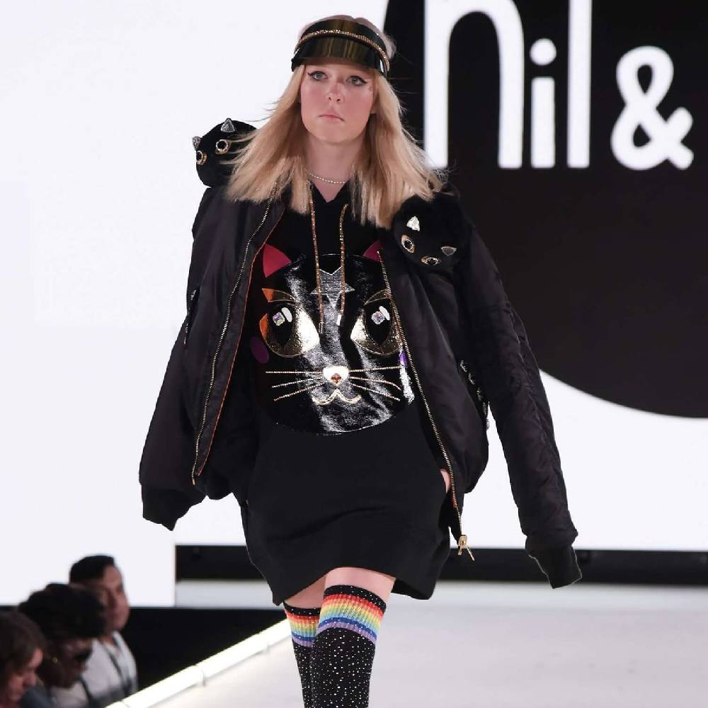 NIL+MON Sweatshirt "Cat Noir"