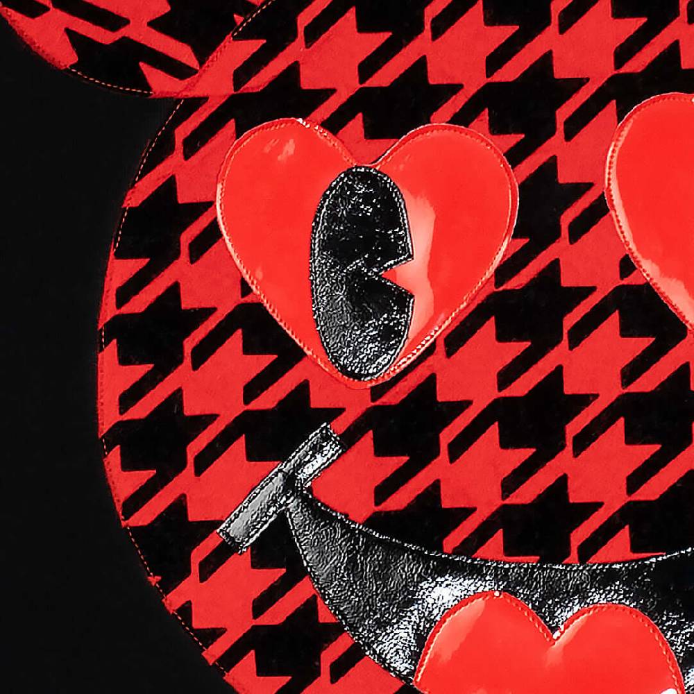 NIL+MON Sweatshirt "Chess" - Black