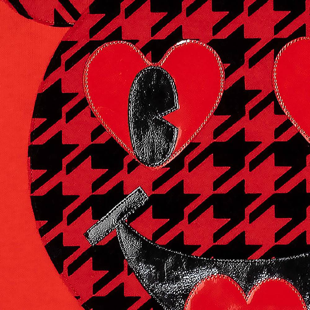 NIL+MON Sweatshirt "Chess" - Red