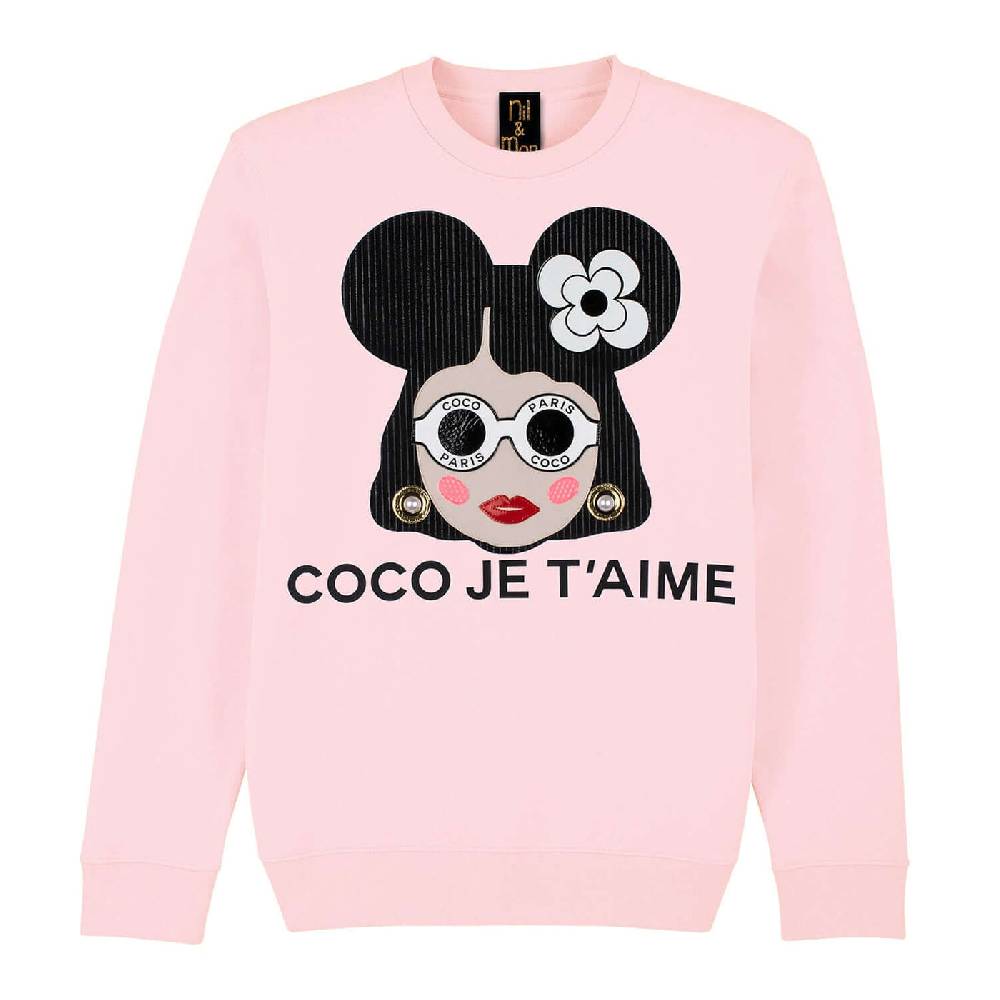 NIL+MON Sweatshirt "Coco Je"