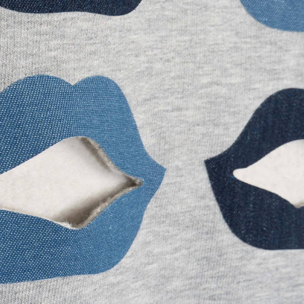 NIL+MON Sweatshirt "Denim Lips"