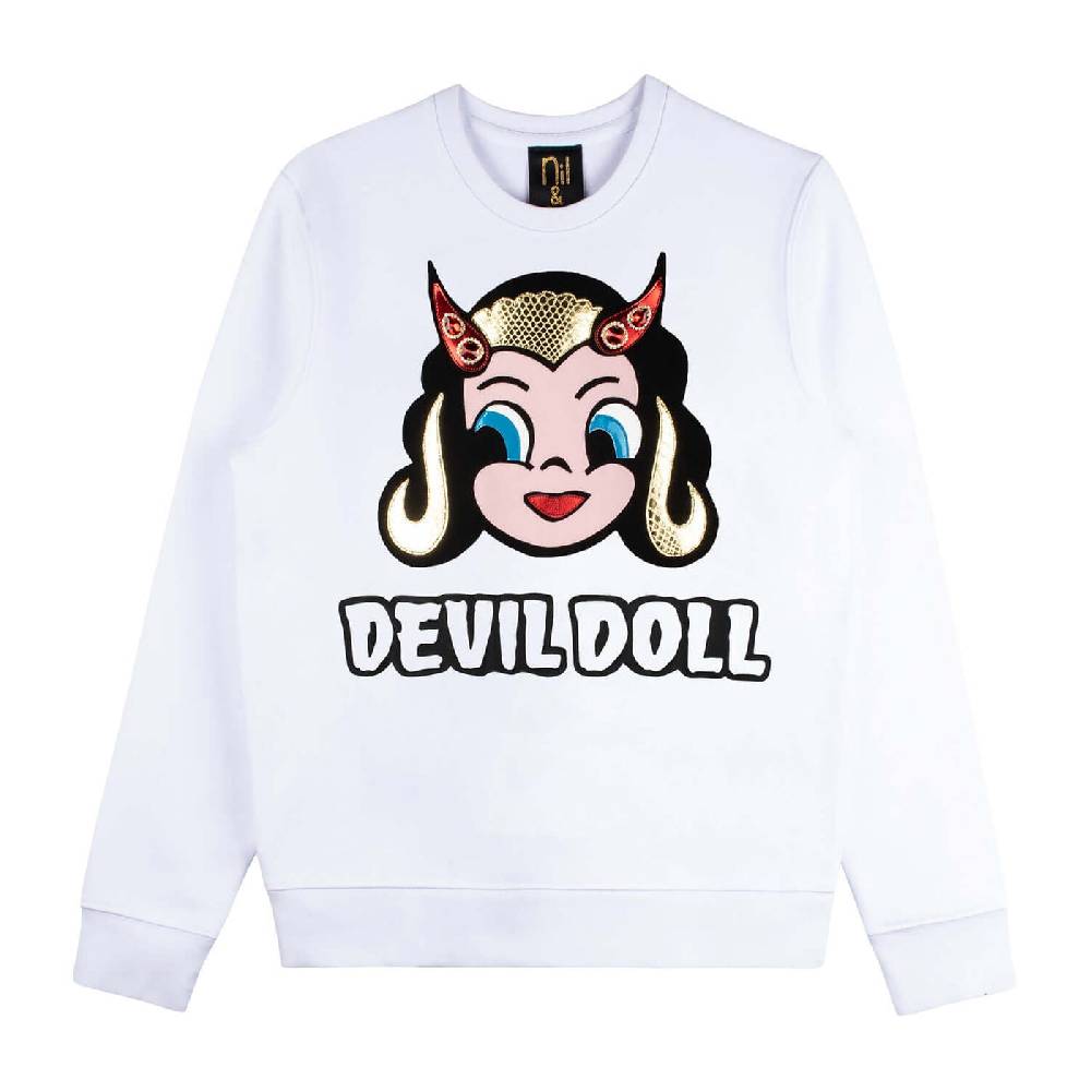 NIL+MON Sweatshirt "Devil Doll"