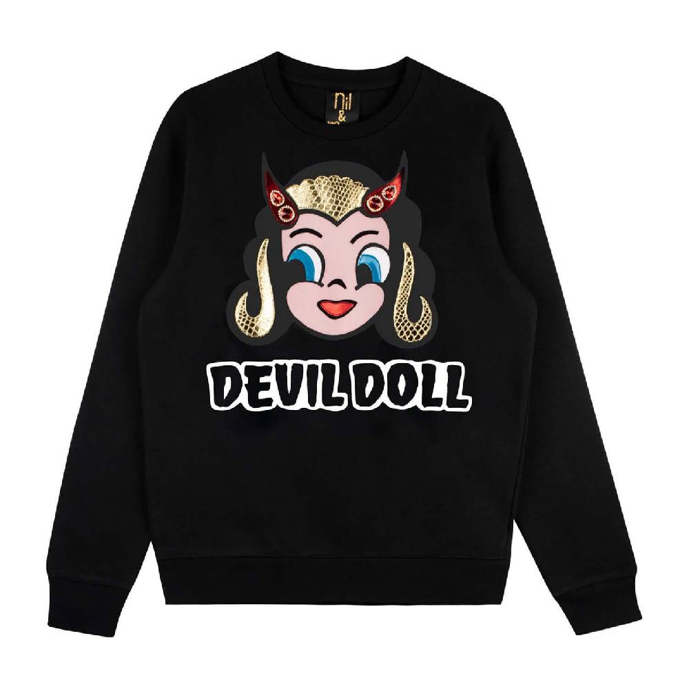 NIL+MON Sweatshirt "Devil Doll"