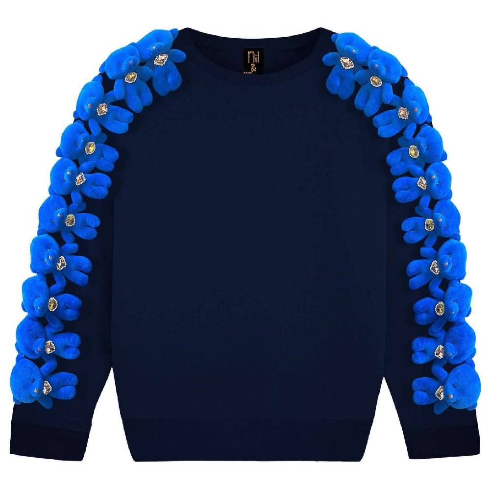 NIL+MON Sweatshirt "Diamond Bear"