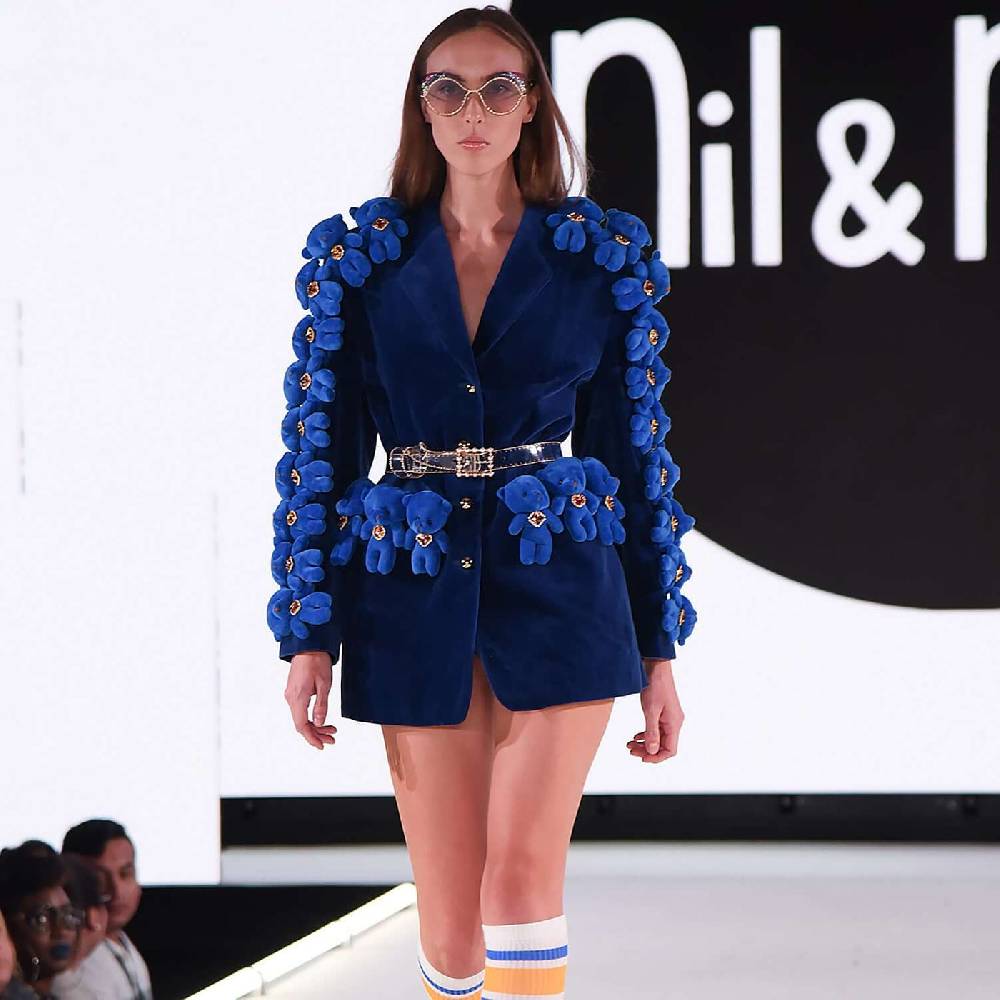 NIL+MON Sweatshirt "Diamond Bear"