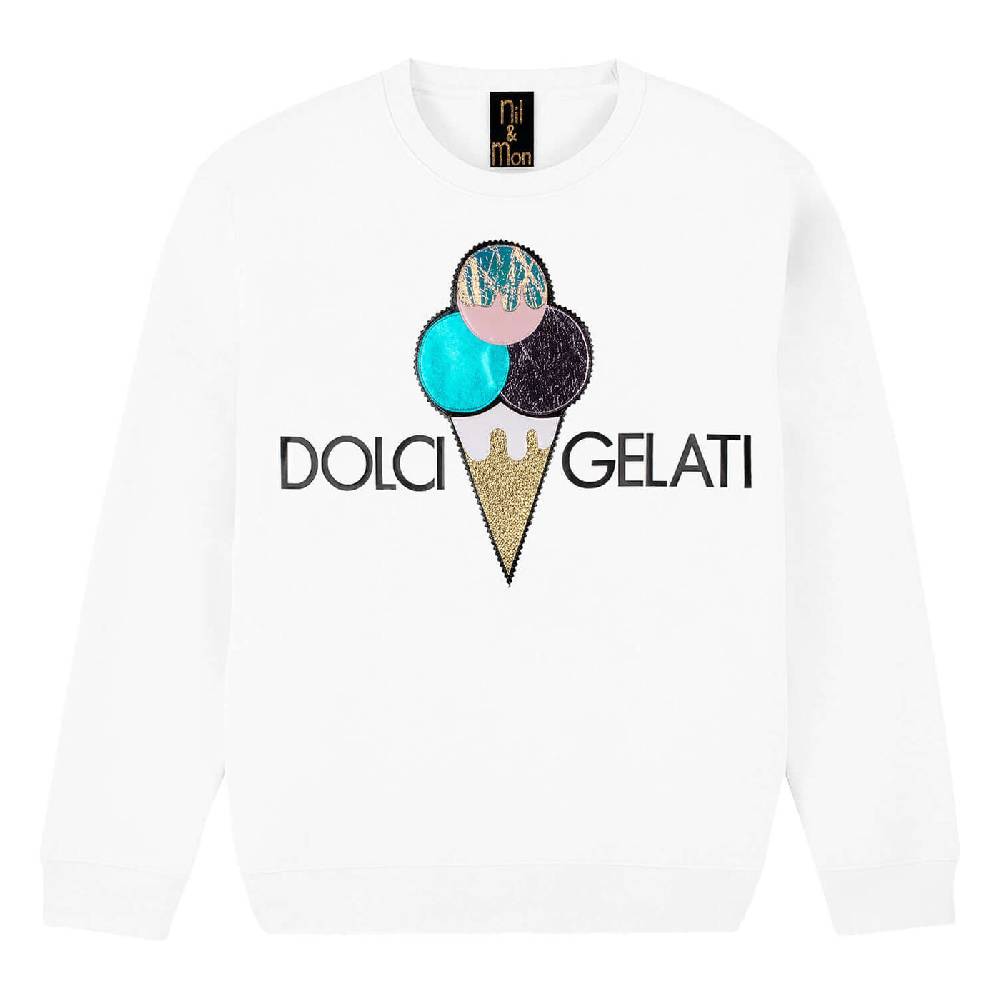 NIL+MON Sweatshirt "Dolci Gelati"