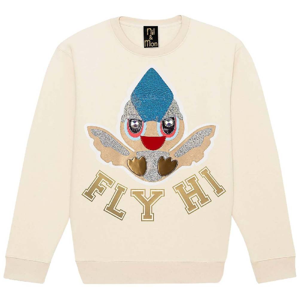 NIL+MON Sweatshirt "Fly Hi"