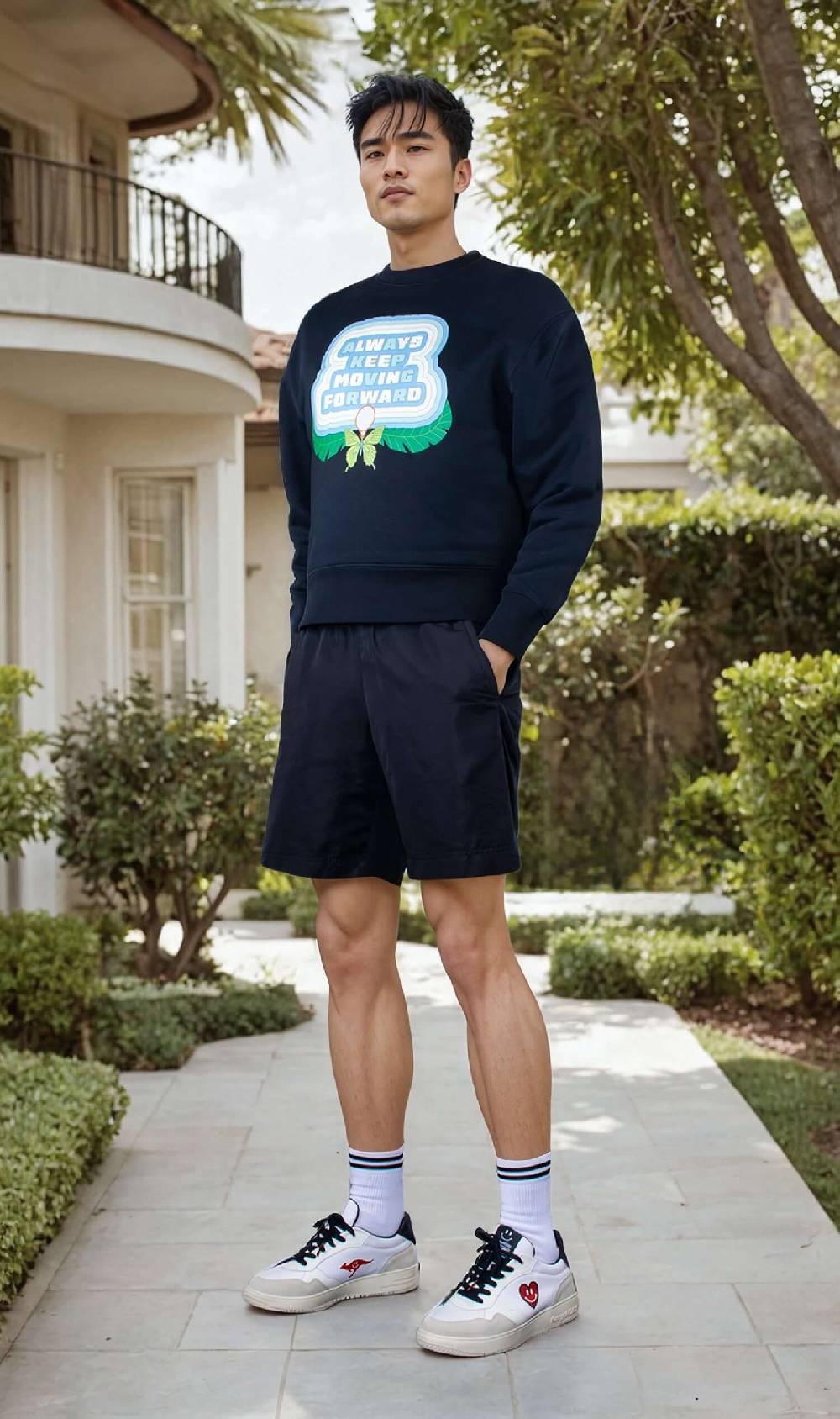 NIL+MON Sweatshirt "Moving"