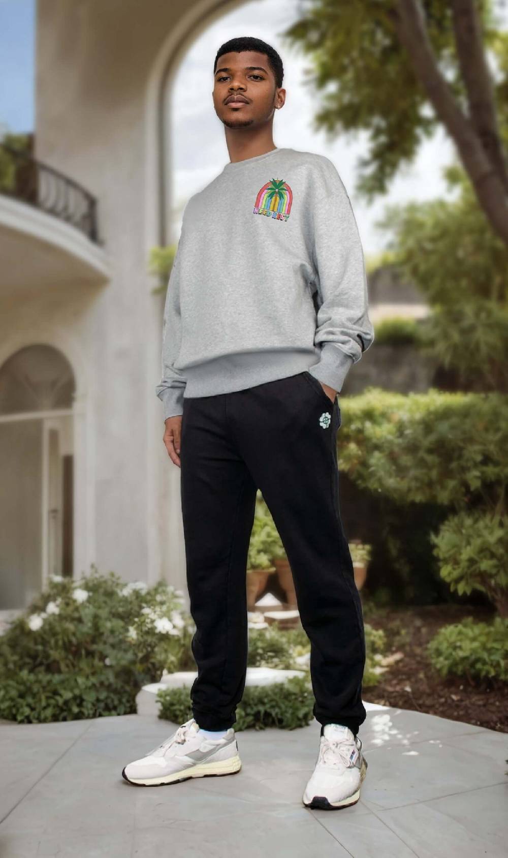 NIL+MON Sweatshirt "Need Rest"