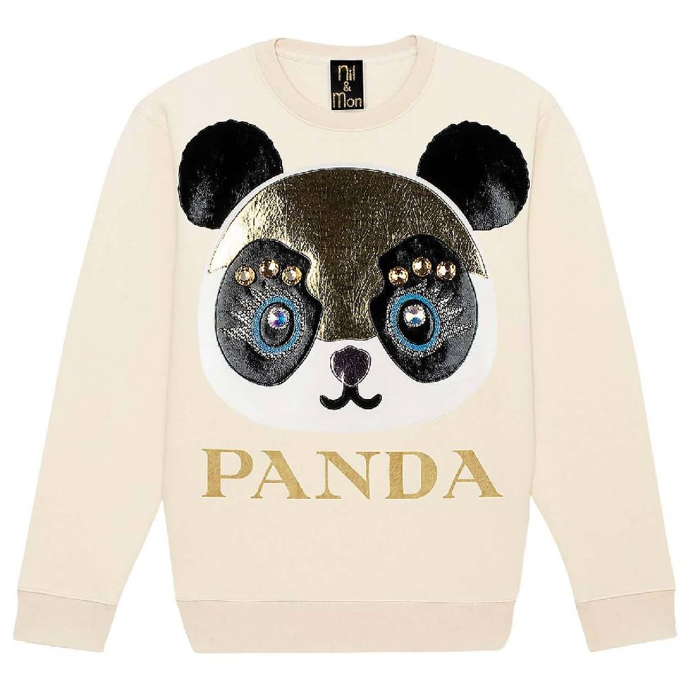 NIL+MON Sweatshirt "Panda"