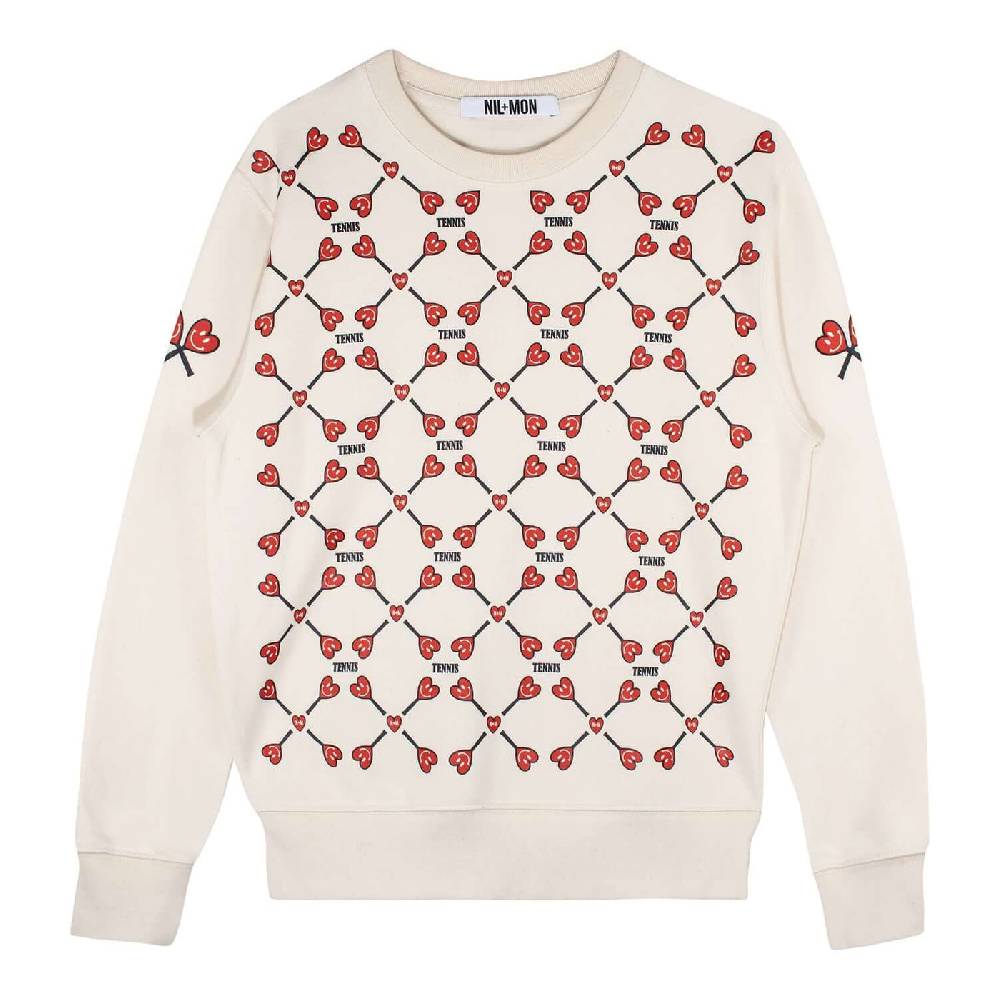 NIL+MON Sweatshirt "Racket"